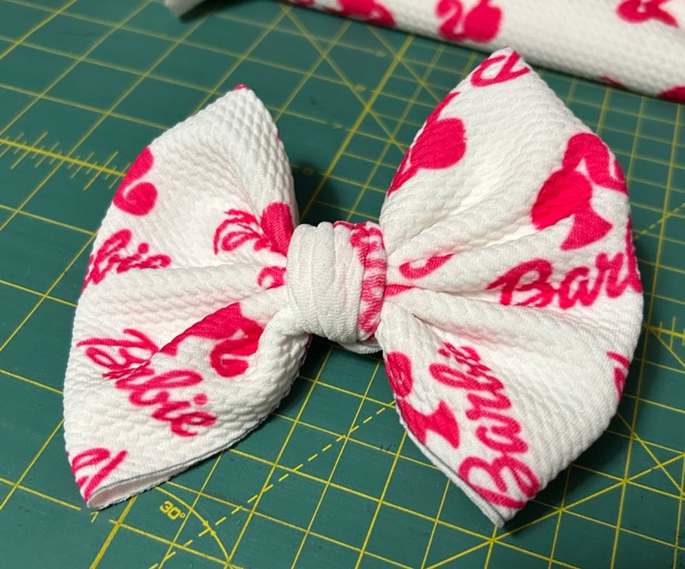 Barbie Profile Hair Scrunchie