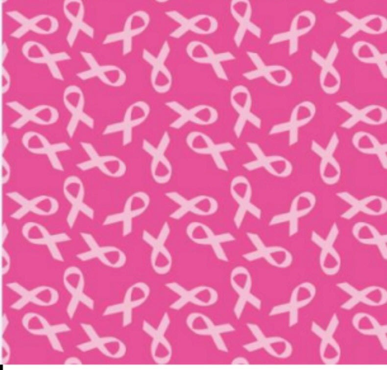 Breast Cancer Awareness Fabric Bows