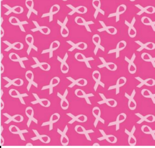 Breast Cancer Awareness Fabric Bows